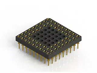 56 pga socket, 9x9 array.