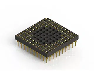 68 pga socket, 10x10 array