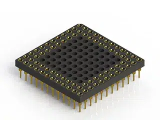 80-PGA socket, 12x12 array.