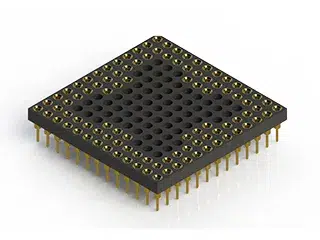 100-pga socket, 13x13 array.