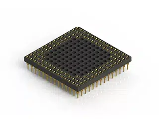 101-PGA socket, 14x14 array.