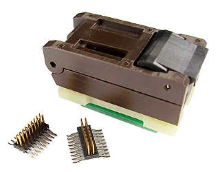 PA-SOD-2808-D420-18/2 SOIC Prototyping Adapter – 18-Pin 0.300″ SOIC Socket with Two 0.420″ SO-Plugs