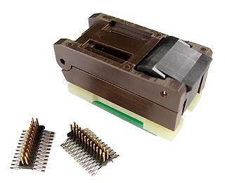 PA-SOD-2808-D420-24/2 SOIC Prototyping Adapter – 24-Pin 0.300″ SOIC Socket with Two 0.420″ SO-Plugs