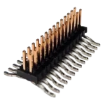 SOIC surface mount plug soldered to PCB footprint enabling direct circuit access