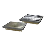 BGA and LGA headers and mating sockets