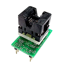 QSOP to DIP programming adapter with ZIF socket