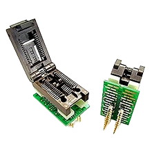 SOIC to DIP programming adapter with ZIF socket