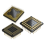 PGA headers and mating sockets